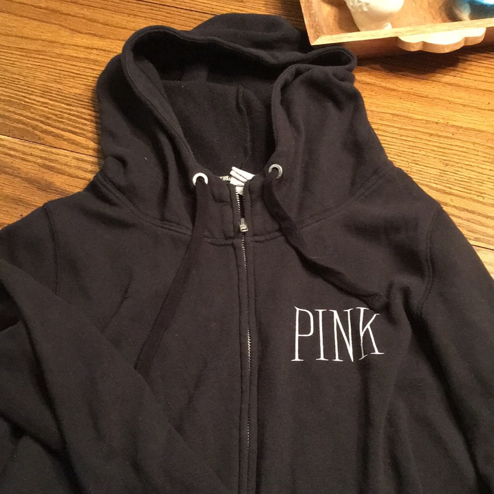 Pink hoodie size medium leopard print!